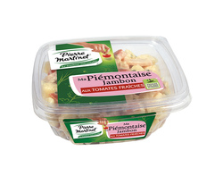 Piémontaise aux tomates fraîches et au jambon