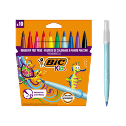 BIC® Visa Coloring Felt Pens - 10 Colors
