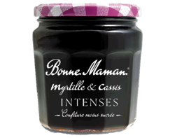 Confiture Myrtille & Cassis INTENSES 335g