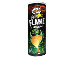 Pringles Flame Kickin' Sour Cream 160g