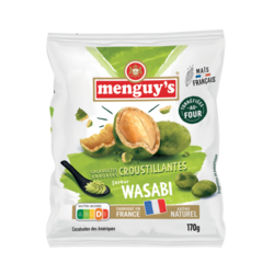 Cacahuètes enrobées Wasabi 170g