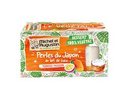 Perles Japon au lait de coco mangue passion 2x90g