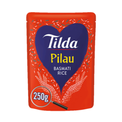 Tilda Microwave Pilau Basmati Rice 250g