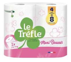 Le Trèfle Maxi Douceur x4=8