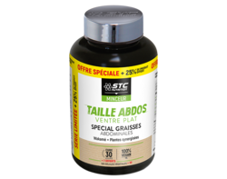 TAILLE ABDOS Ventre plat + 25% offerts
