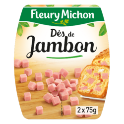 Dés de Jambon 2x75g