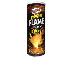 Pringles Flame Spicy BBQ 160g