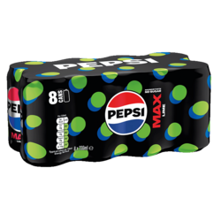 Pepsi Max Lime 8x330ml
