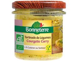 Tartinade de Légumes Courgette Curry