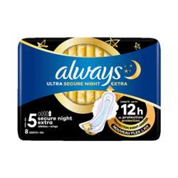 Always Ultra Secure Night Extra x8