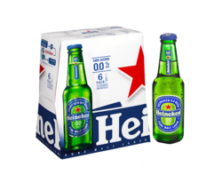 Heineken 0.0 Bière Blonde Sans Alcool 6x25cl 0.0°
