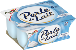 Perle de Lait Nature x4