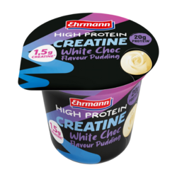 Ehrmann White Choclate Pudding with Creatine
