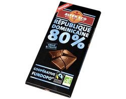 Chocolat République Dominicaine 80%
