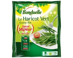 Haricot vert Précuit Vapeur 1kg