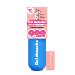 Kit Gel Douche Pêche à éco-recharger