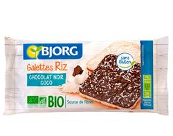 Galettes Riz Chocolat Noir Coco Bio