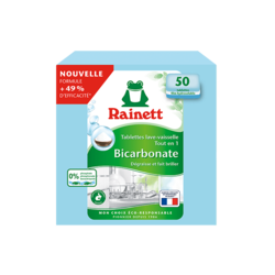 Tablettes vaisselle Bicarbonate x50 lavages