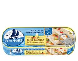 Filets de Maquereaux Vin Blanc & Aromates MSC