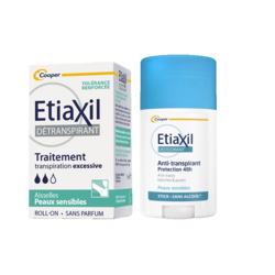 Anti-Transpirant Protection 48h Stick + Détranspirant Peaux Sensibles