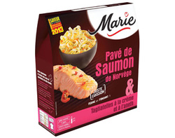 Pavé de Saumon de Norvège & Tagliatelles à la crème et à l'aneth