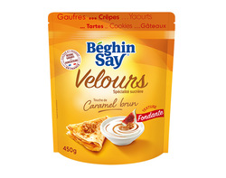 Velours touche de Caramel brun 450g