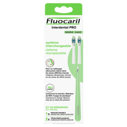 Brosse à dents à tête remplaçable souple