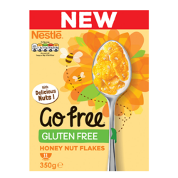 Nestlé GoFree Honey Nut Flakes 350g