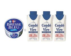 Bresse Bleu Léger et Elle & Vire