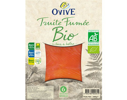 Truite Fumée Bio 6 tranches mini 200g