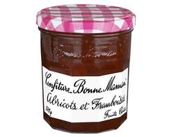 La confiture d'Abricots et Framboises Bonne Maman 370g