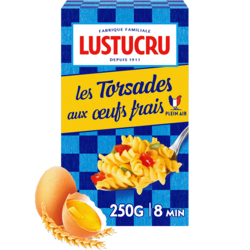 Torsades aux œufs frais 250g et 500g
