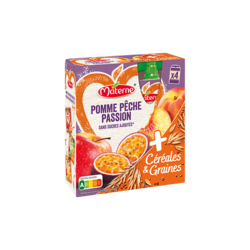 Pomme Pêche Passion 4x90g