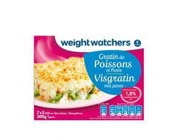 Gratin de Poissons et Purée