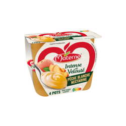 Pêche Blanche Nectarine 4x97g