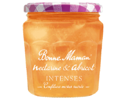 Confiture Nectarine & Abricot INTENSES 335g