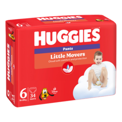 Culottes Huggies Little Movers Taille 6