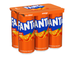 Fanta Orange 6x33CL Sleek