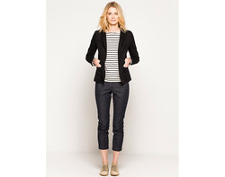 Veste femme coton col tailleur, DIRCAY - 95€