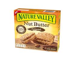 Almond Butter Biscuit Bars 4x38g