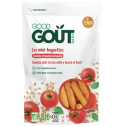 Mini-baguettes à la tomate et au basilic 70g