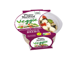 Boulghour, Légumes et fromage de Brebis