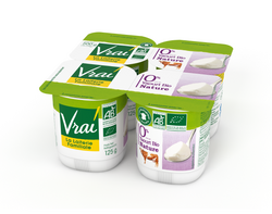 Yaourt Bio Nature 0% m.g. 4x125g 