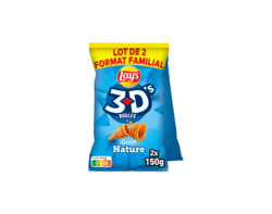 3D Bugles Nature Lot de 2x150g