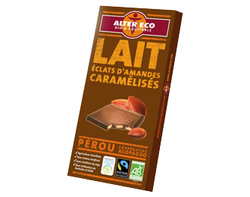 Lait éclats d'amandes caramélisés