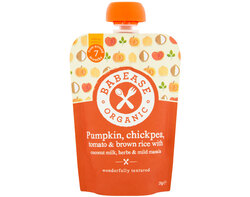 Pumpkin, Chickpea, Tomato & Brown Rice 130g