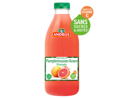 Pur jus de Pamplemousses roses pressés 1L