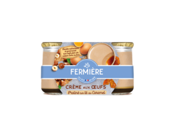Crèmes aux oeufs La Fermière