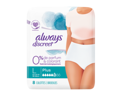 Culotte Plus 0% L x8