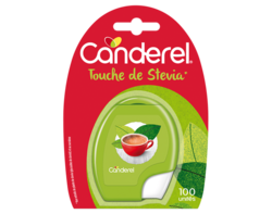 Distributeur Canderel Touche de Stevia* 100 unités